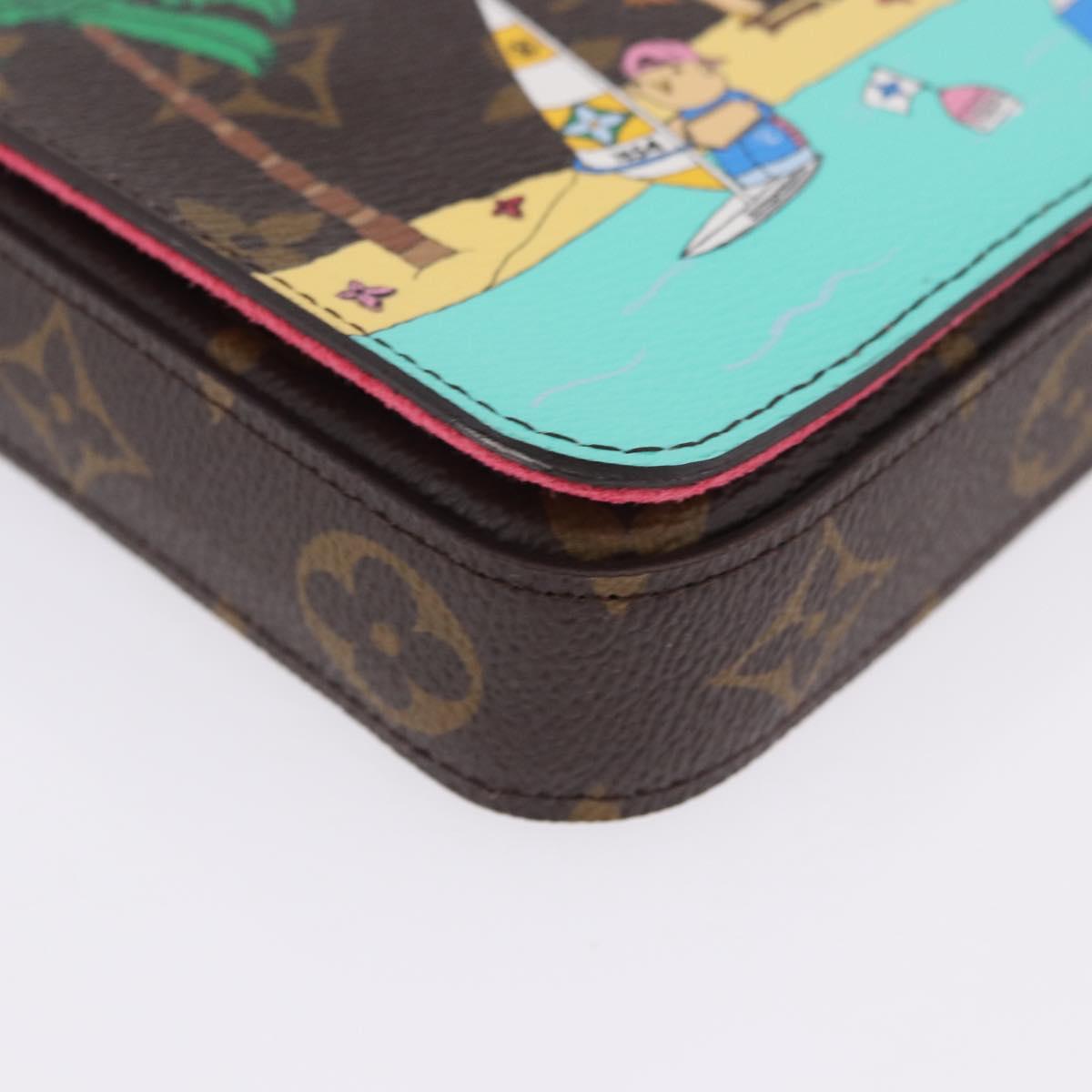 LOUIS VUITTON Monogram Vivienne Pochette Felice Bag M82627 LV Auth 197240SAM