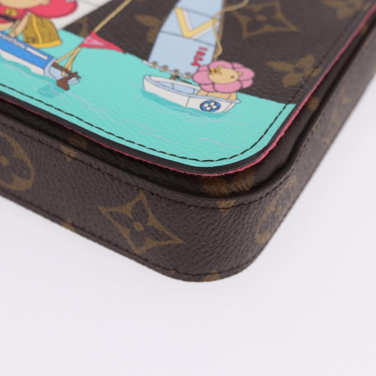LOUIS VUITTON Monogram Vivienne Pochette Felice Bag M82627 LV Auth 197240SAM