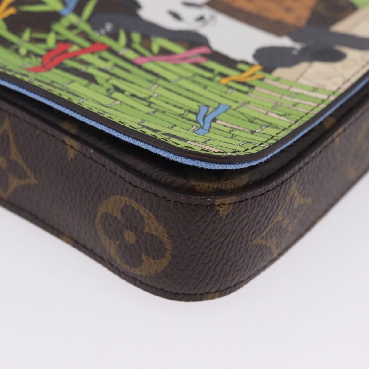 LOUIS VUITTON Monogram Vivienne Pochette Felice Bag M80992 LV Auth 197241SAM