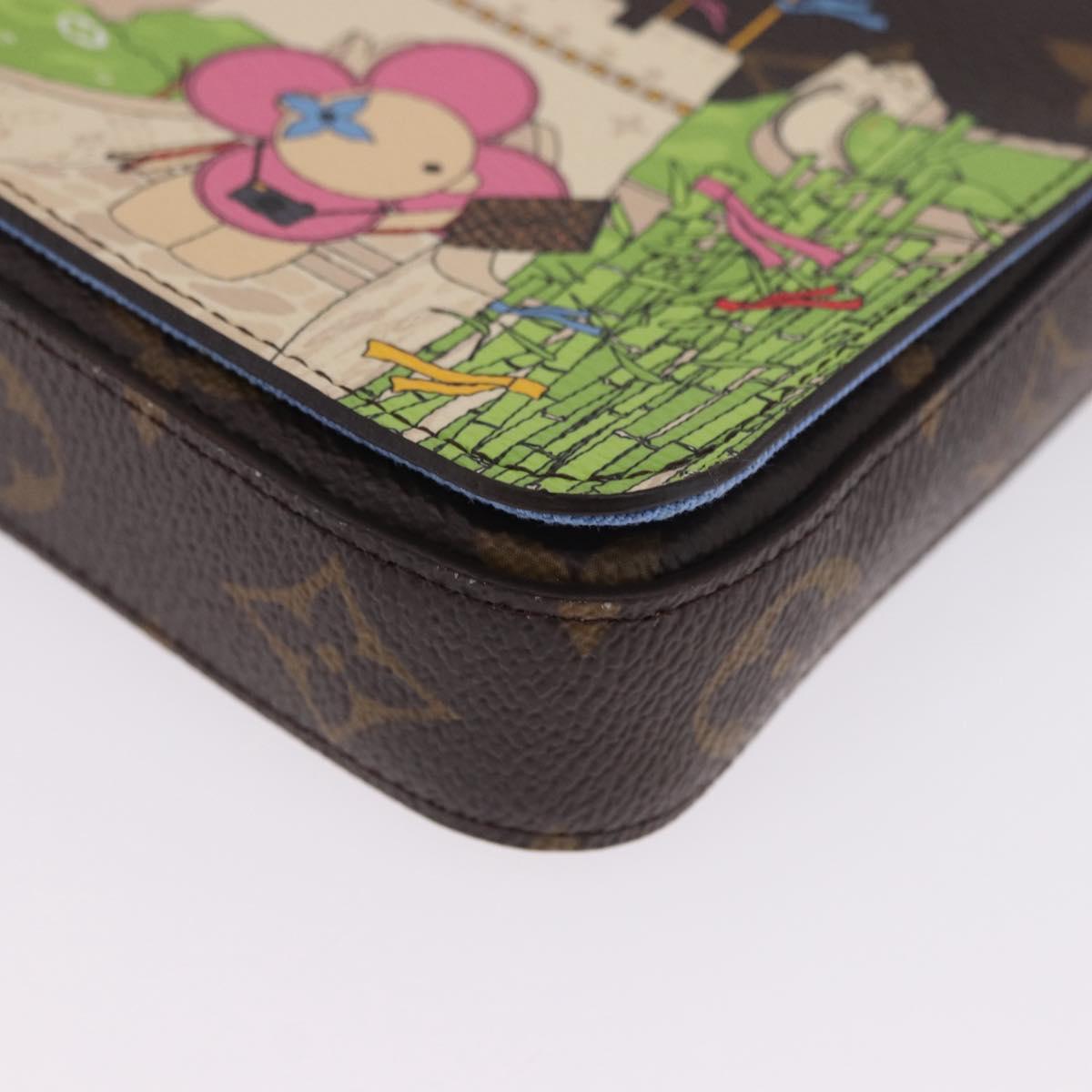 LOUIS VUITTON Monogram Vivienne Pochette Felice Bag M80992 LV Auth 197241SAM