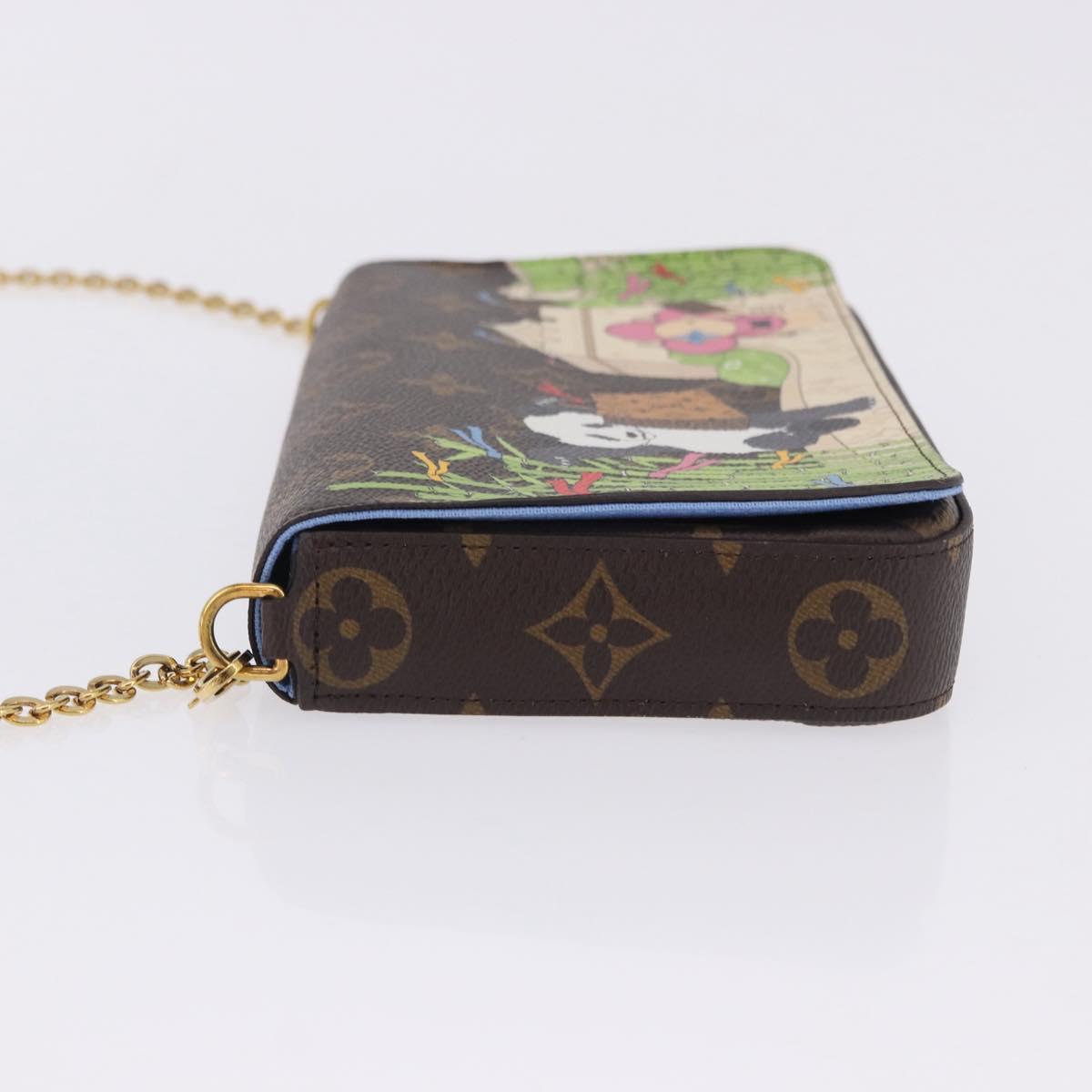 LOUIS VUITTON Monogram Vivienne Pochette Felice Bag M80992 LV Auth 197241SAM