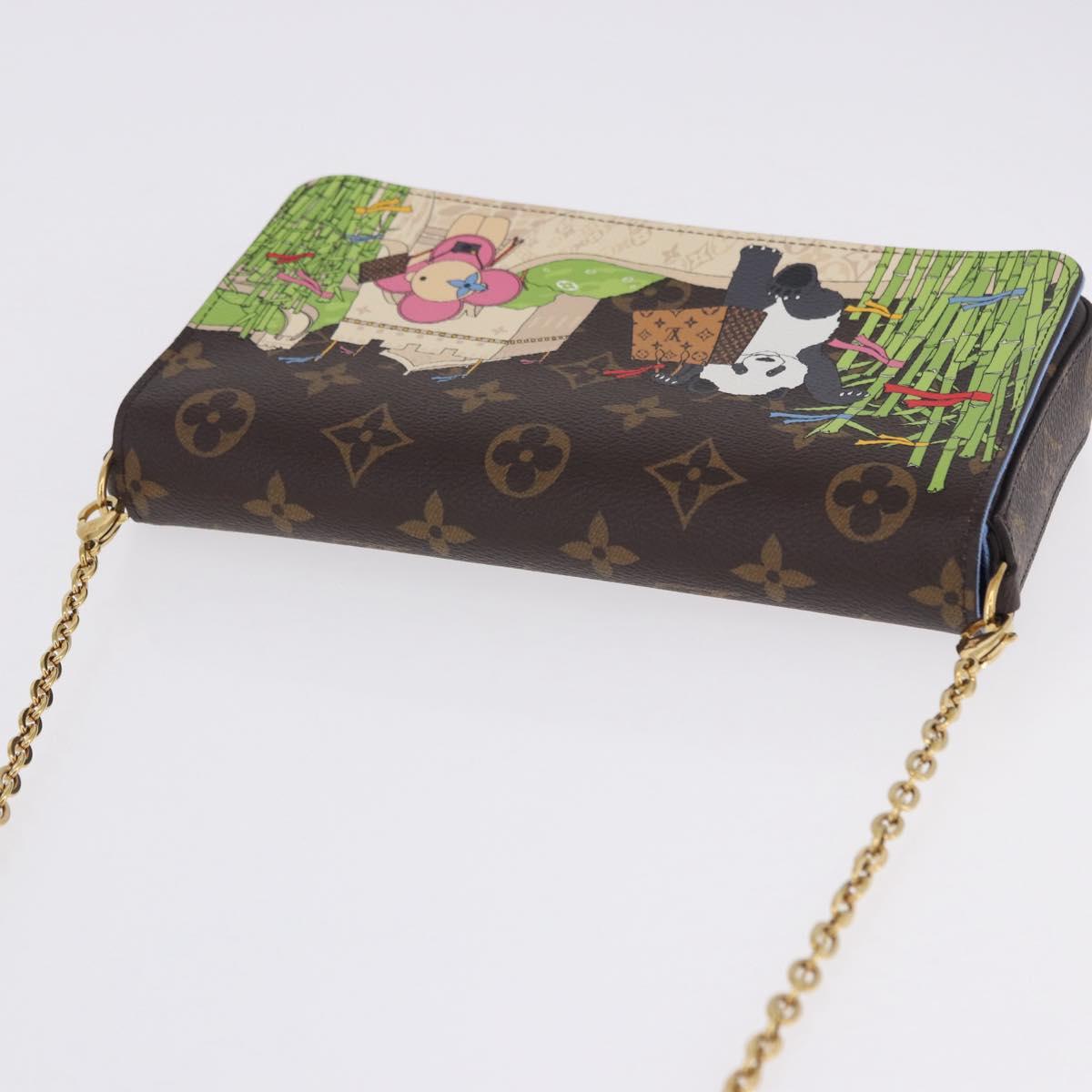 LOUIS VUITTON Monogram Vivienne Pochette Felice Bag M80992 LV Auth 197241SAM
