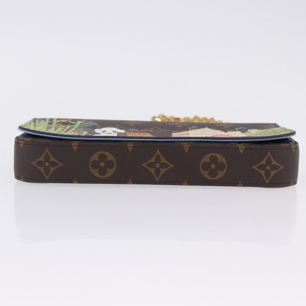LOUIS VUITTON Monogram Vivienne Pochette Felice Bag M80992 LV Auth 197241SAM