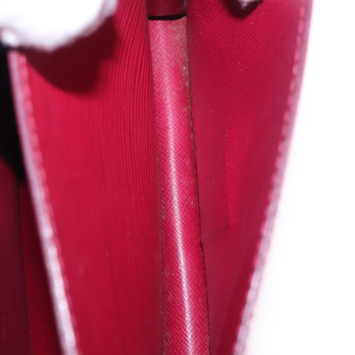 LOUIS VUITTON Epi Monceau 28 Hand Bag Fuchsia pink LV Auth 197243A