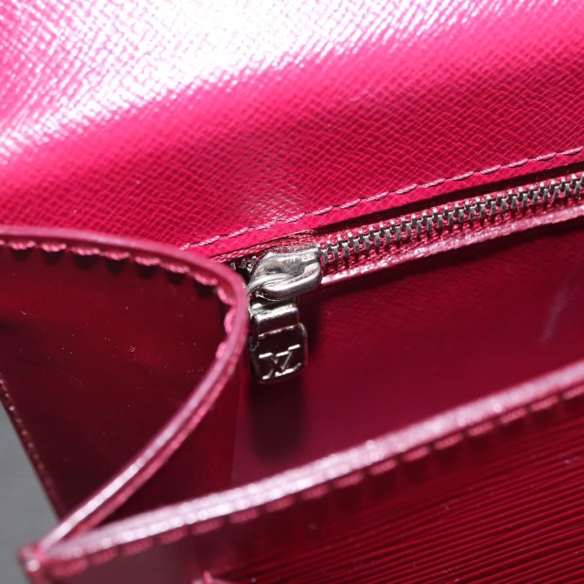 LOUIS VUITTON Epi Monceau 28 Hand Bag Fuchsia pink LV Auth 197243A