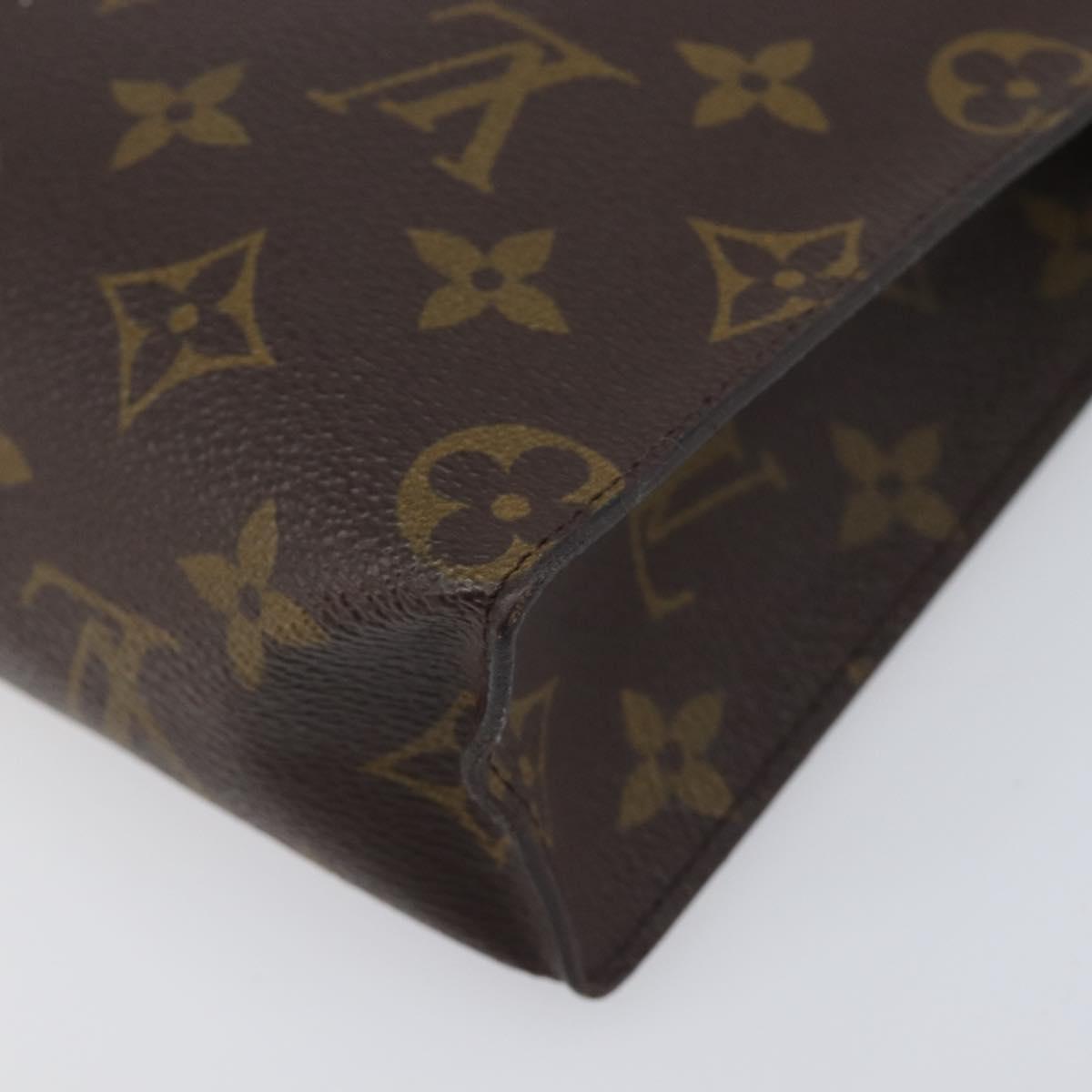 LOUIS VUITTON Monogram Poche Toilette 26 Pouch M47542 LV Auth 197249