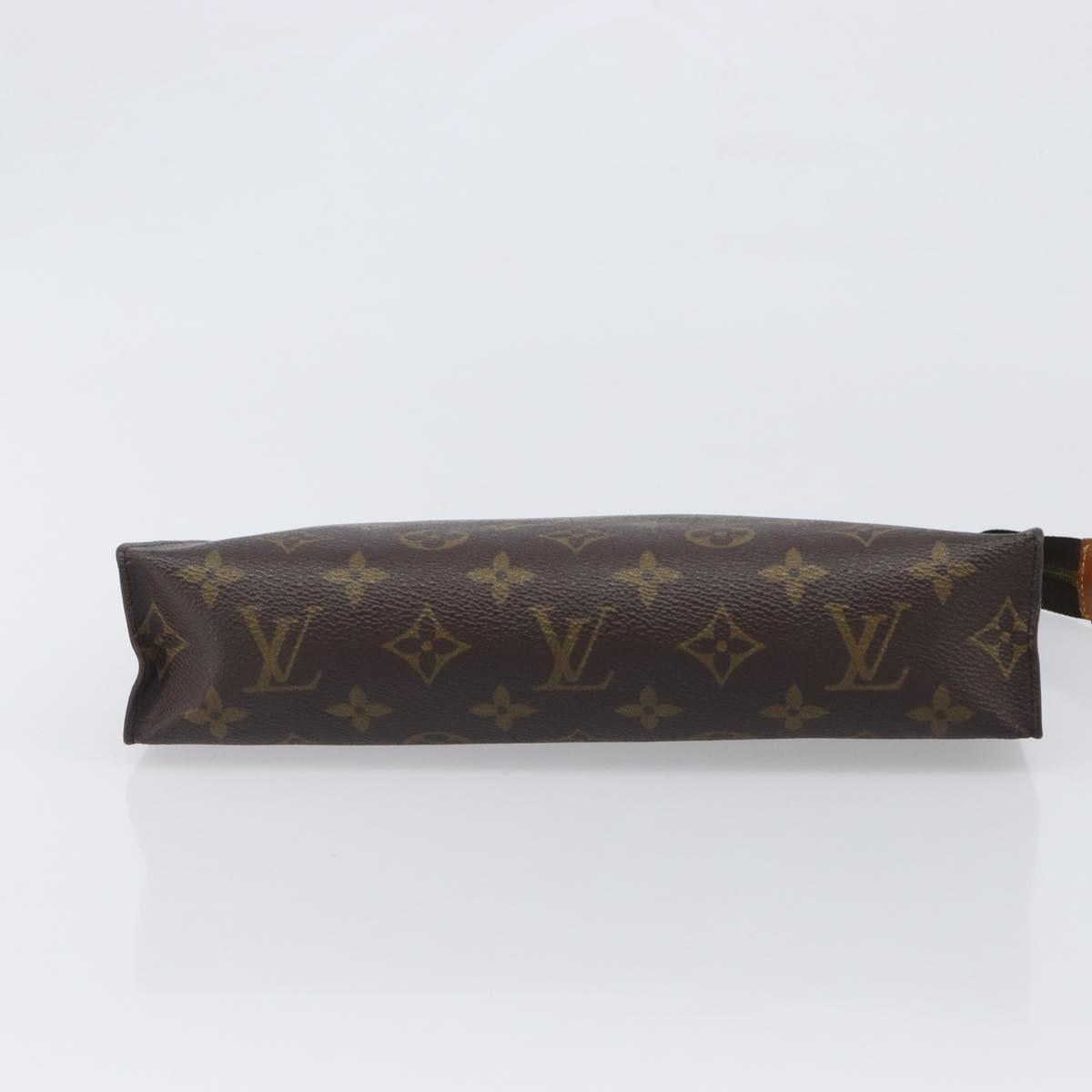 LOUIS VUITTON Monogram Poche Toilette 26 Pouch M47542 LV Auth 197249