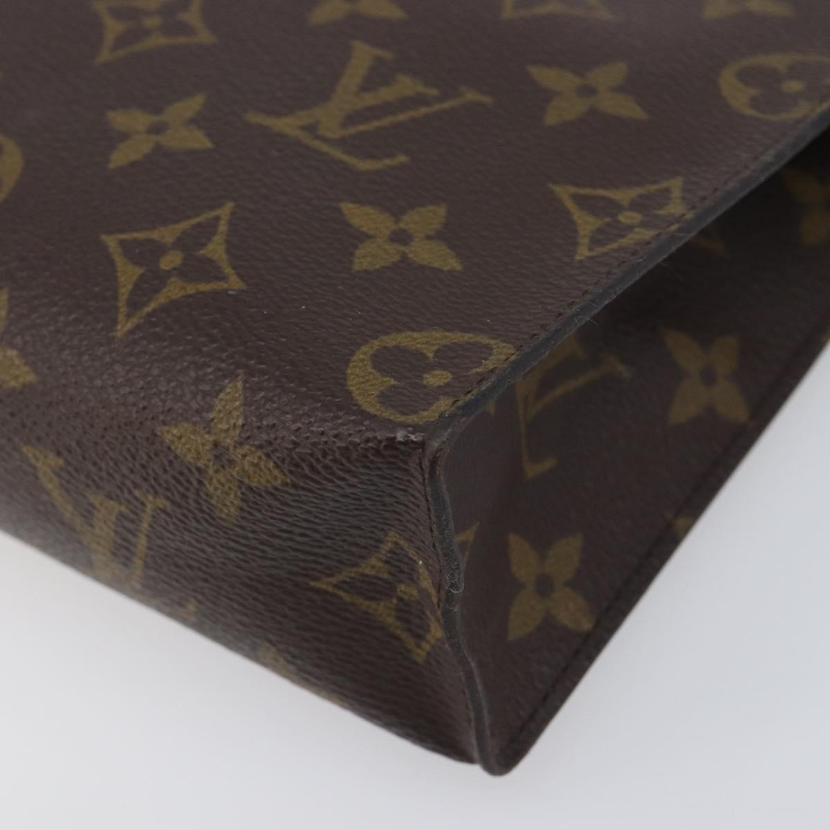 LOUIS VUITTON Monogram Poche Toilette 26 Pouch M47542 LV Auth 197249