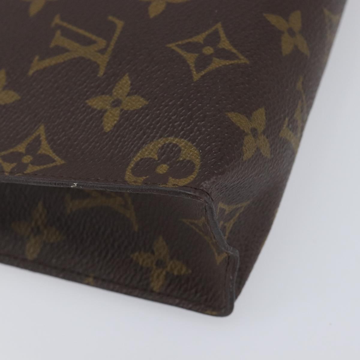 LOUIS VUITTON Monogram Poche Toilette 26 Pouch M47542 LV Auth 197249