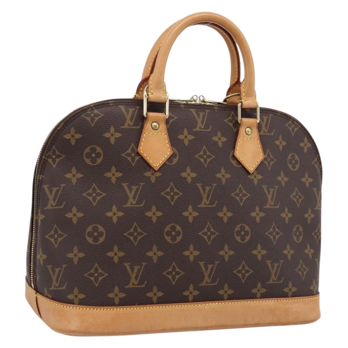 LOUIS VUITTON Monogram Alma Hand Bag M51130 LV Auth 197256A