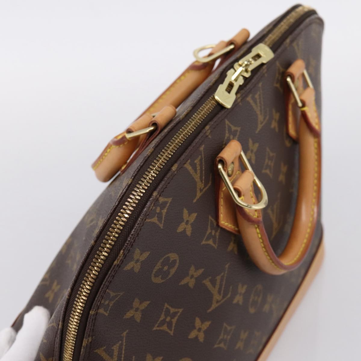 LOUIS VUITTON Monogram Alma Hand Bag M51130 LV Auth 197256A