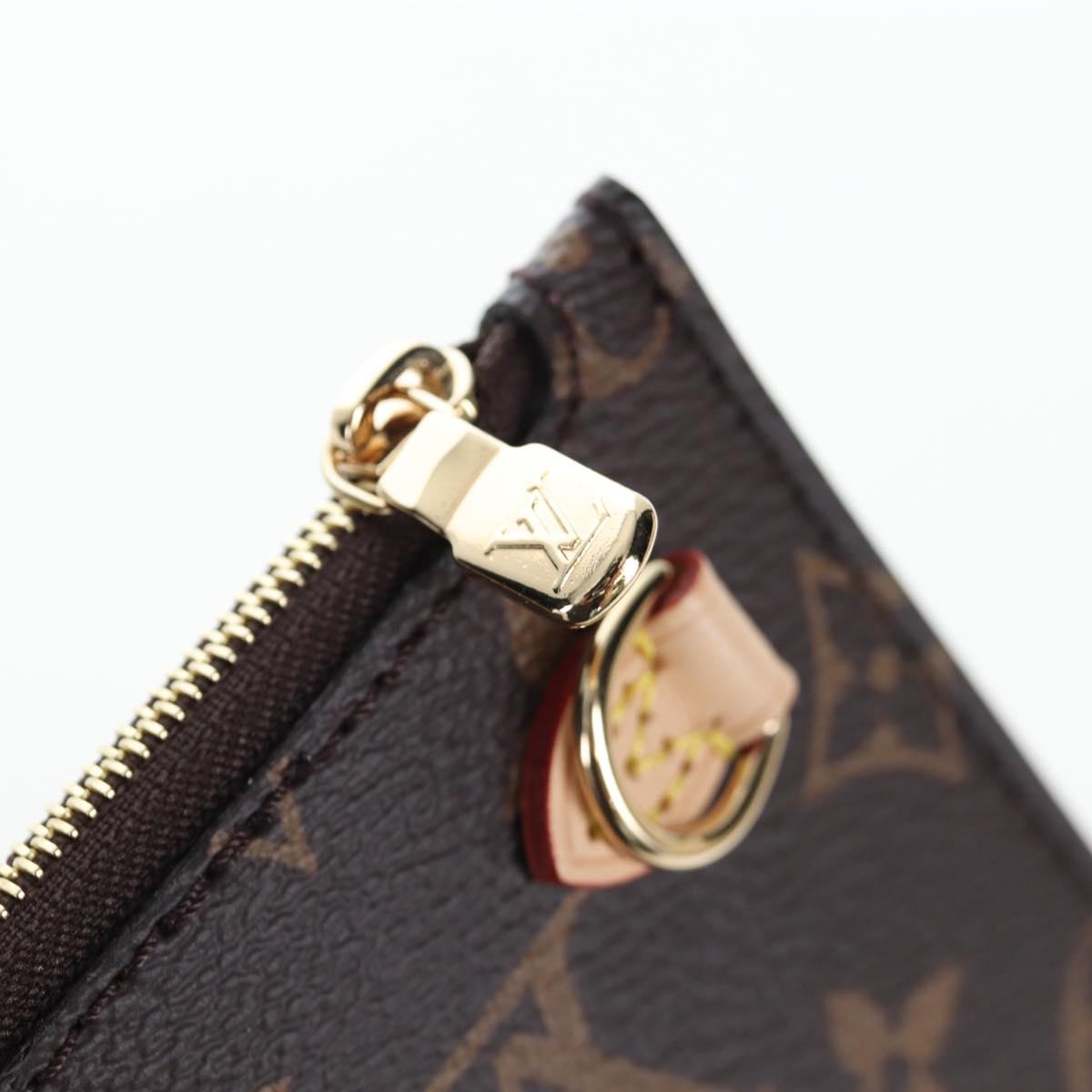 LOUIS VUITTON Monogram Flower Neverfull MM Tote Bag M13271 LV Auth 197257SM
