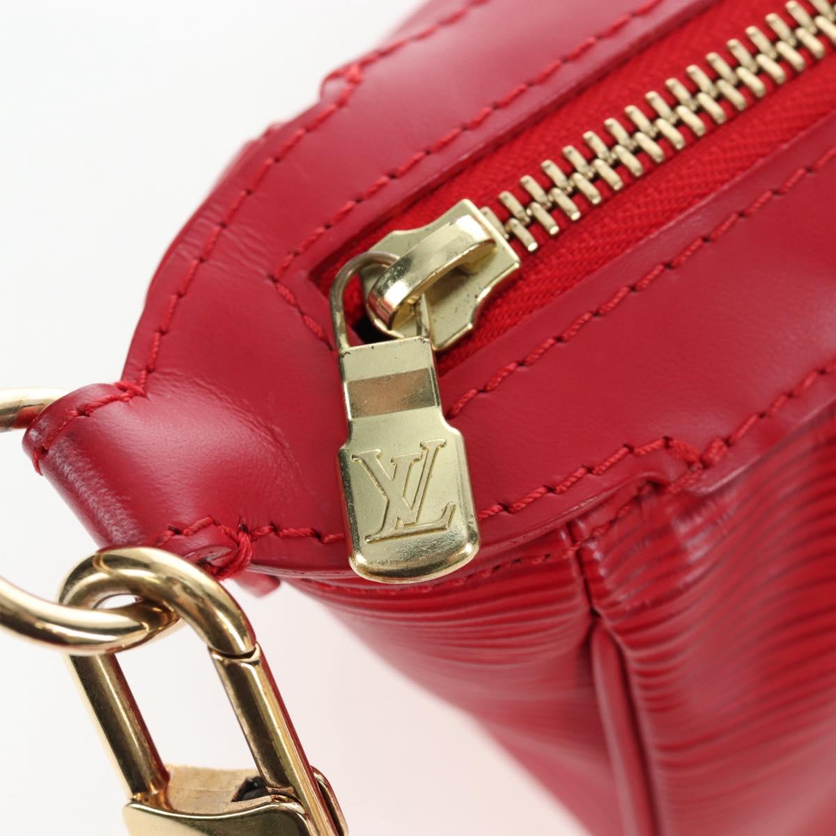 LOUIS VUITTON Epi Danura PM Hand Bag 2way Red M5891E LV Auth 197271V