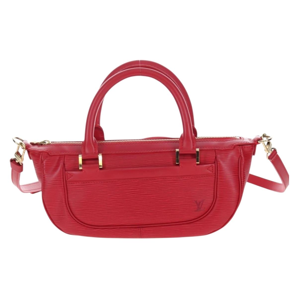 LOUIS VUITTON Epi Danura PM Hand Bag 2way Red M5891E LV Auth 197271V