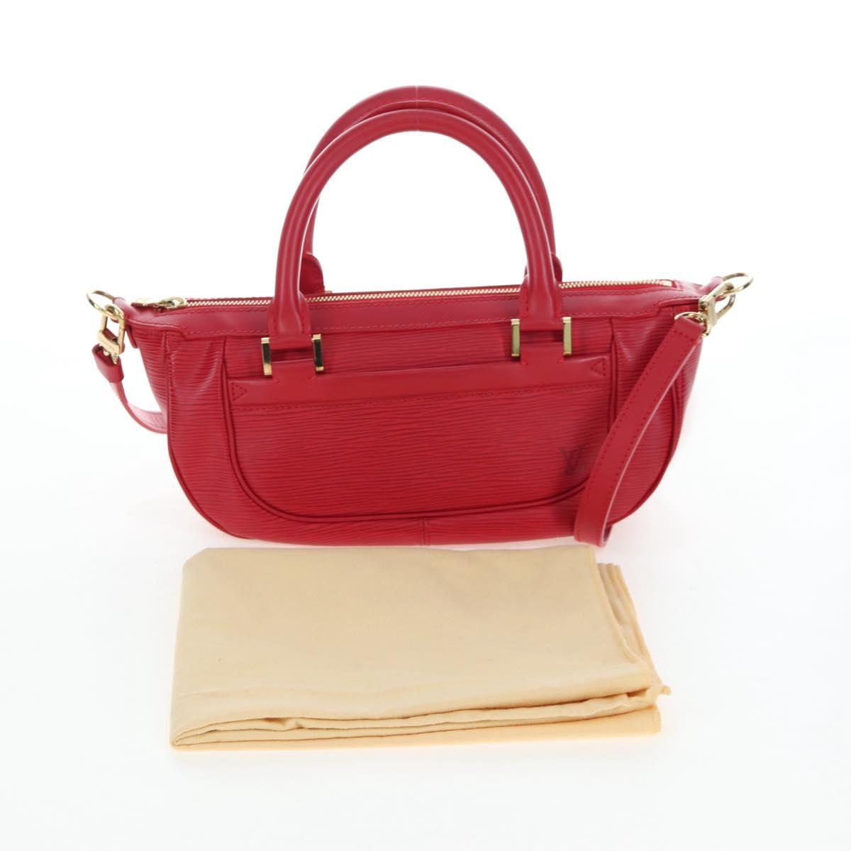 LOUIS VUITTON Epi Danura PM Hand Bag 2way Red M5891E LV Auth 197271V
