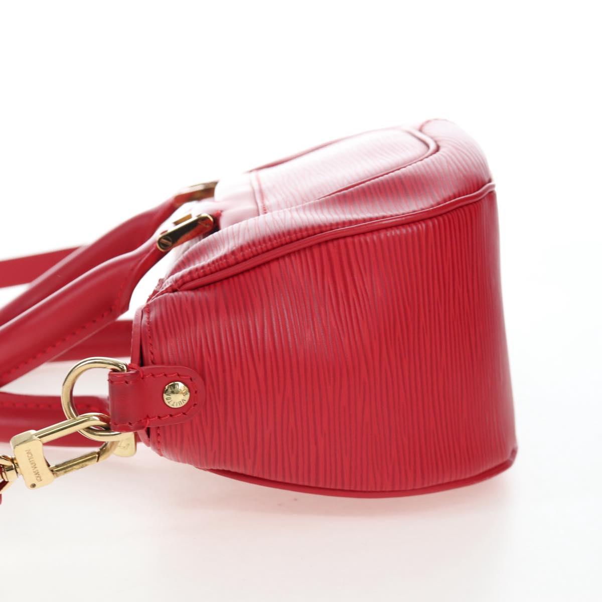 LOUIS VUITTON Epi Danura PM Hand Bag 2way Red M5891E LV Auth 197271V