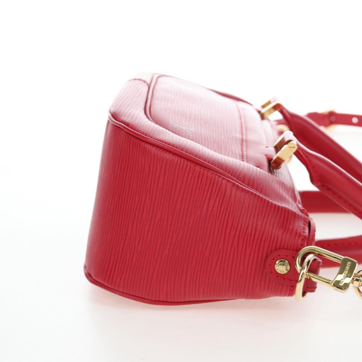 LOUIS VUITTON Epi Danura PM Hand Bag 2way Red M5891E LV Auth 197271V