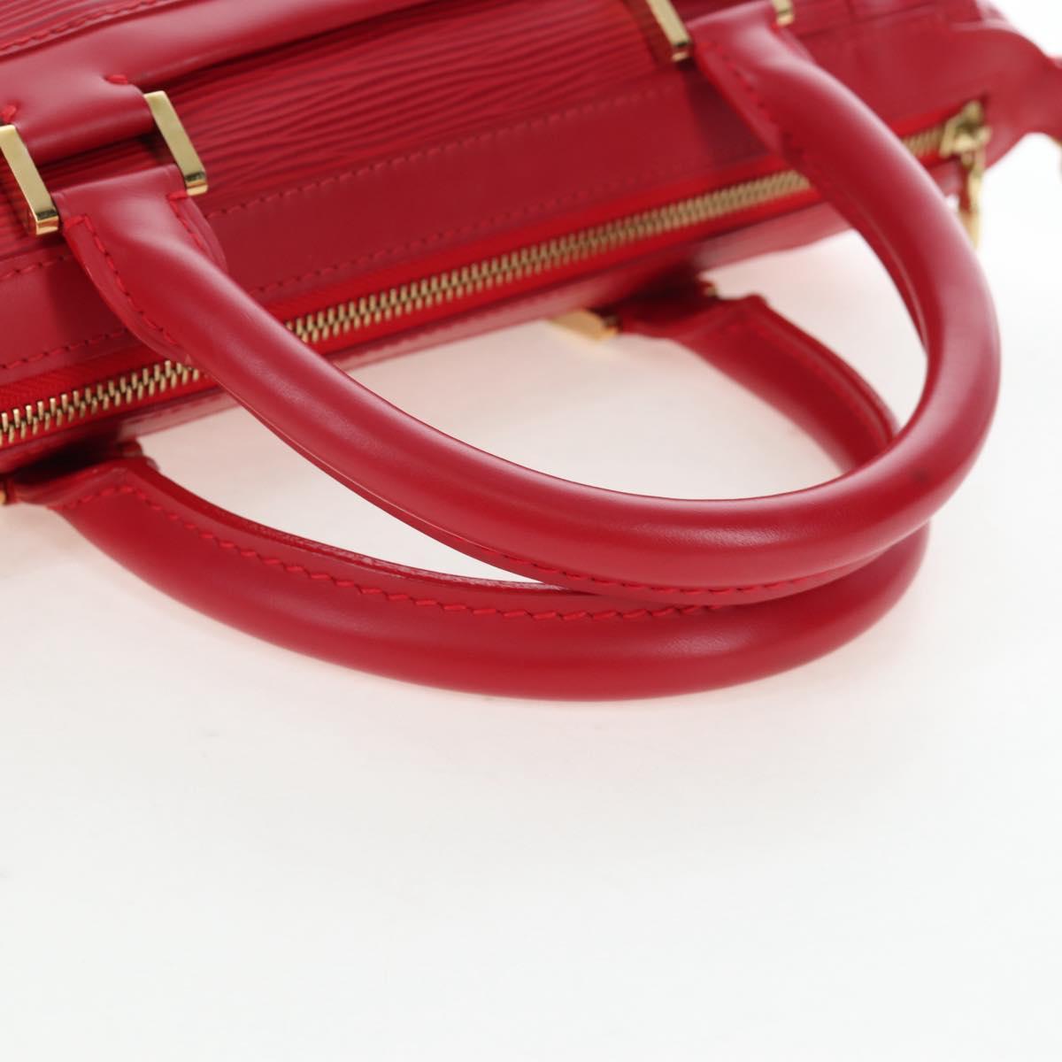 LOUIS VUITTON Epi Danura PM Hand Bag 2way Red M5891E LV Auth 197271V