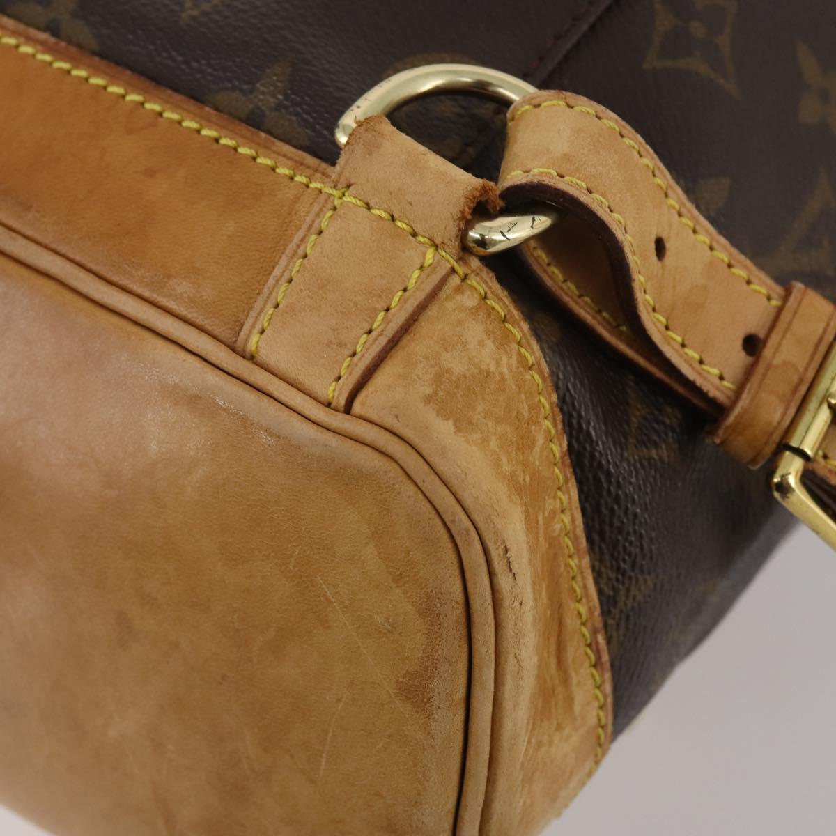 LOUIS VUITTON Monogram Montsouris MM Backpack M51136 LV Auth 197278