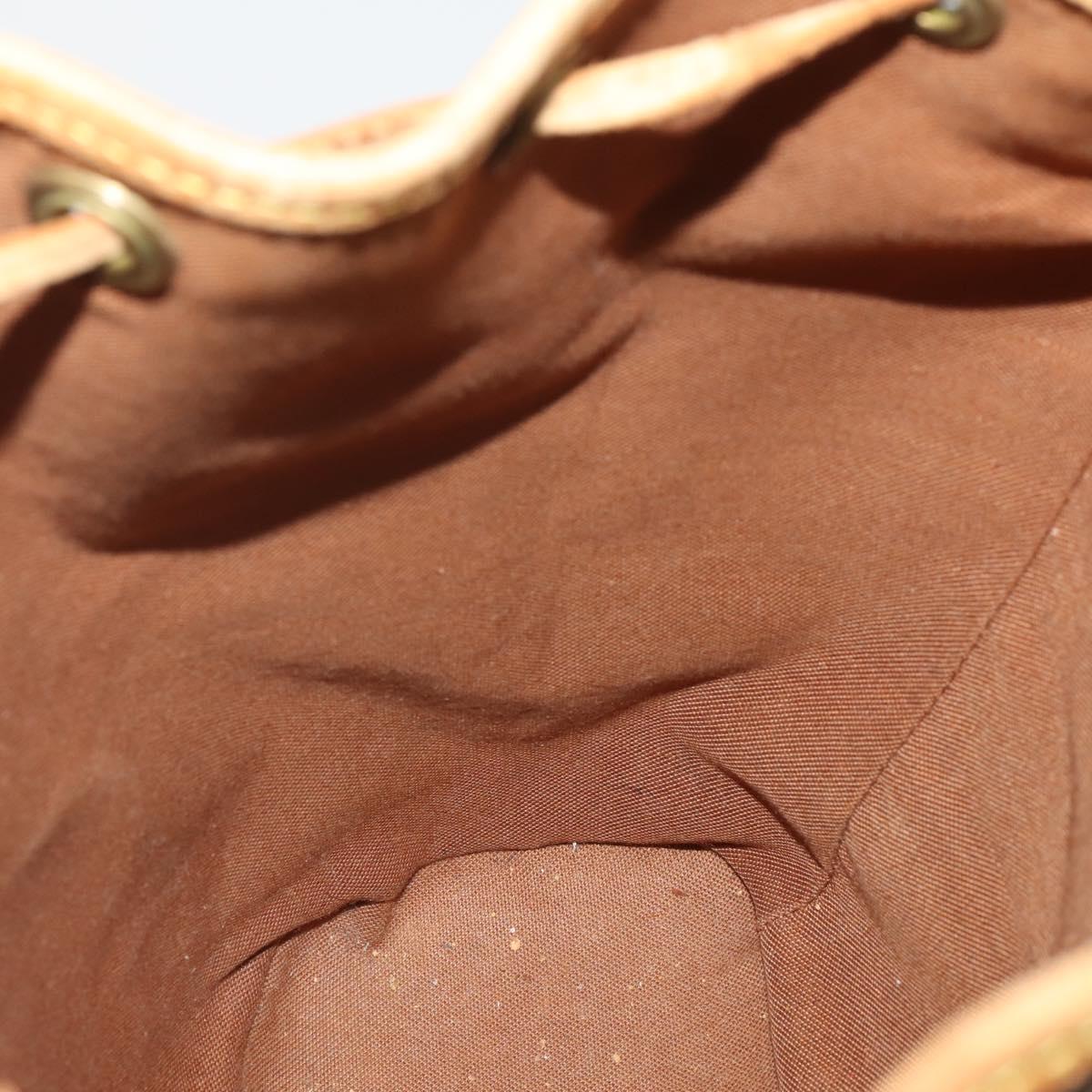LOUIS VUITTON Monogram Montsouris MM Backpack M51136 LV Auth 197278