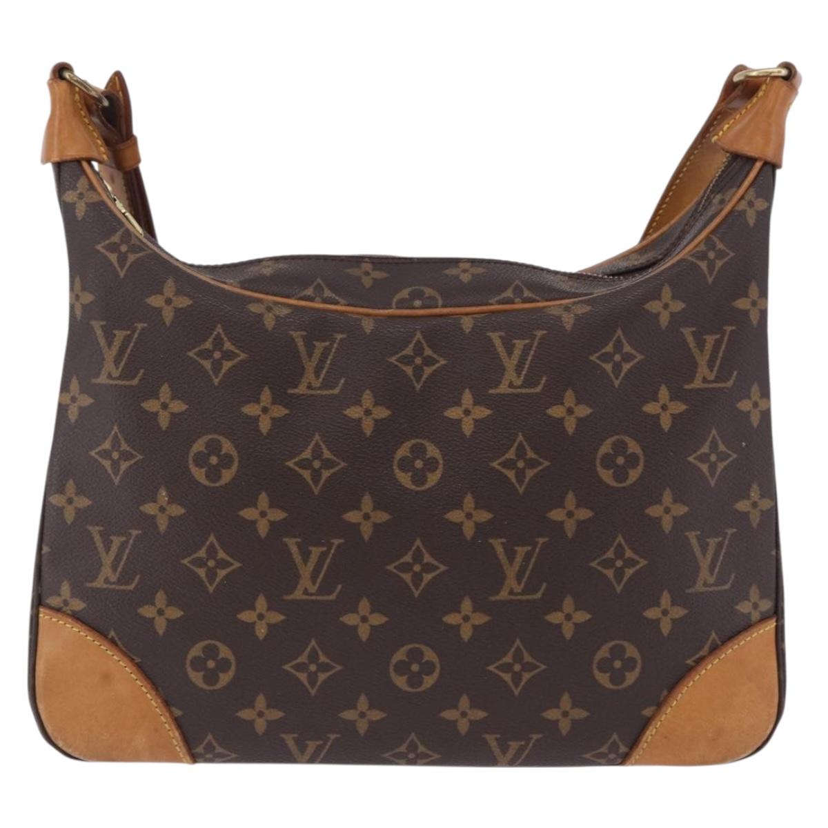 LOUIS VUITTON Monogram Boulogne 30 Shoulder Bag M51265 LV Auth 197279