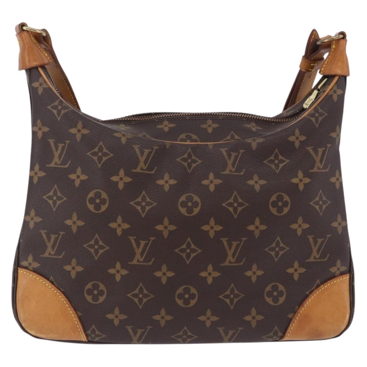 LOUIS VUITTON Monogram Boulogne 30 Shoulder Bag M51265 LV Auth 197279