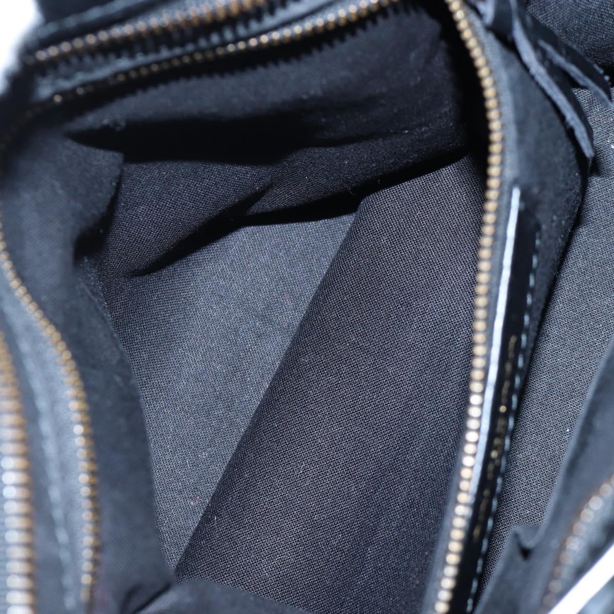 BALENCIAGA The Classic City Bag Leather 2way Black Silver 431621 Auth 197283SAM