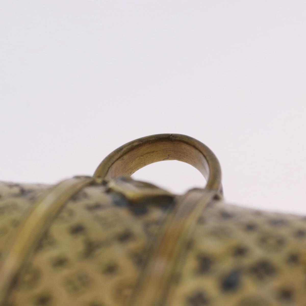 LOUIS VUITTON Monogram Keepall Motif Paper Weight metal Gold LV Auth 197289M