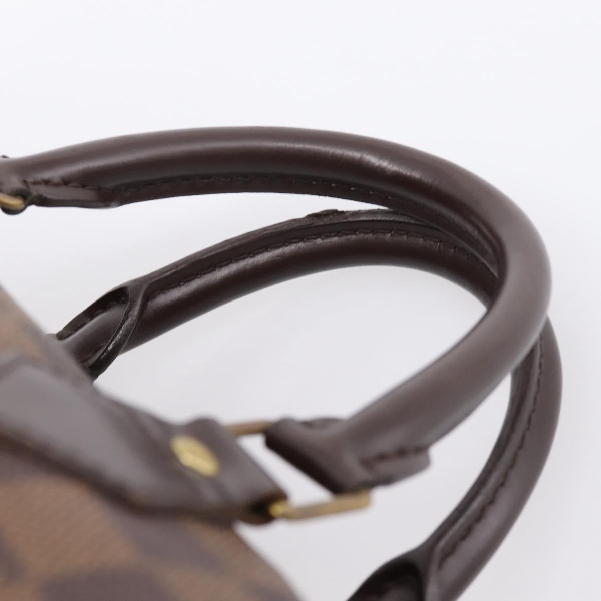 LOUIS VUITTON Damier Ebene Speedy 30 Hand Bag N41364 LV Auth 197300V