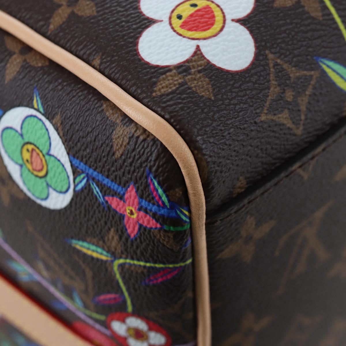 LOUIS VUITTON Takashi Murakami Keepall Bandouliere 45 Bag M14182 Auth 197301SM