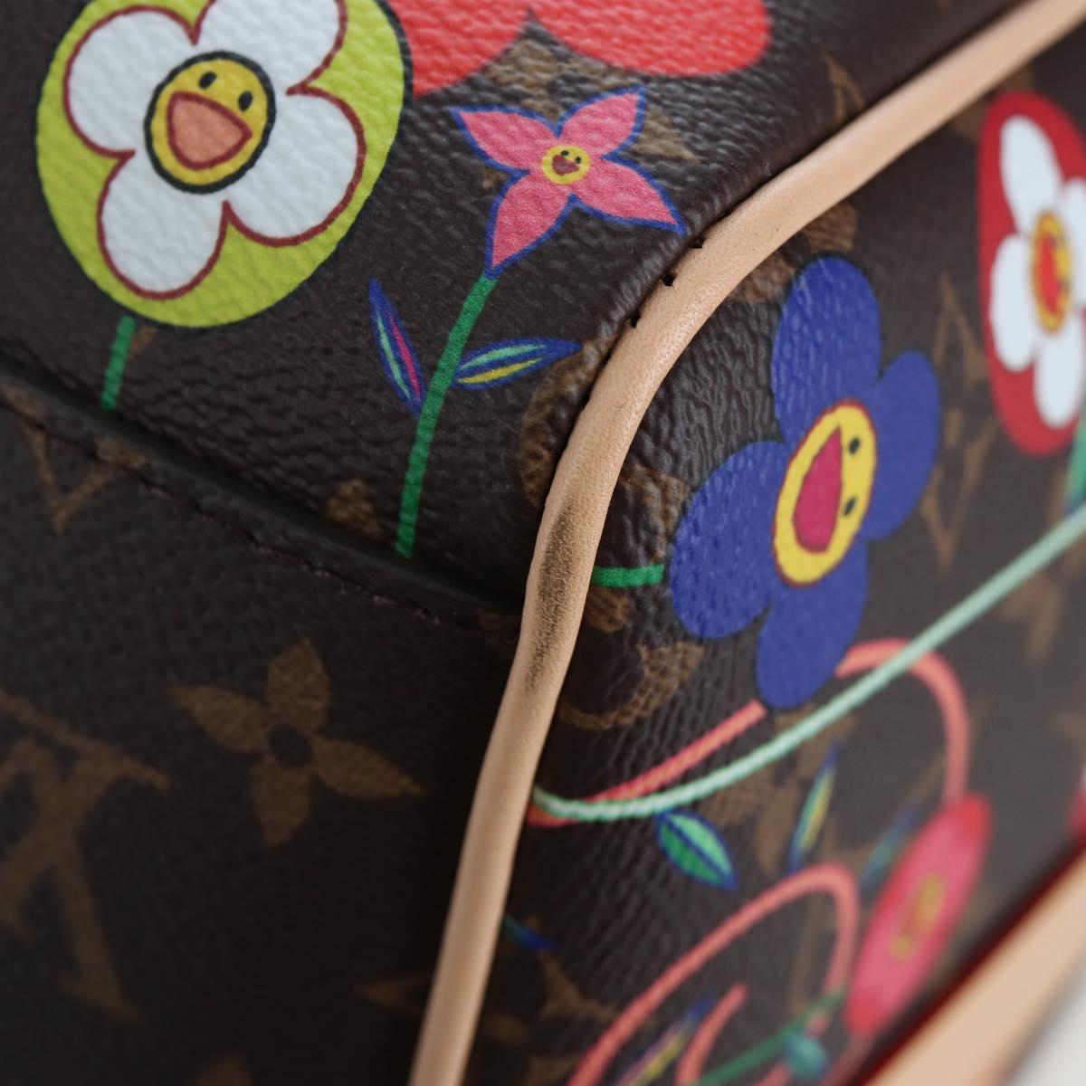 LOUIS VUITTON Takashi Murakami Keepall Bandouliere 45 Bag M14182 Auth 197301SM