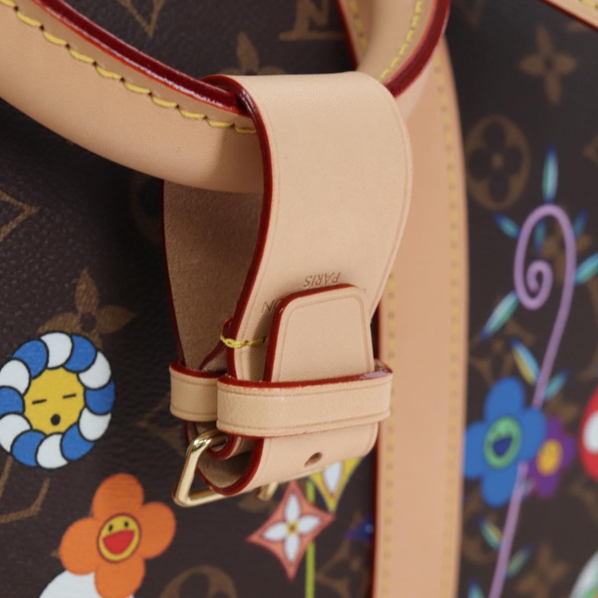 LOUIS VUITTON Takashi Murakami Keepall Bandouliere 45 Bag M14182 Auth 197301SM