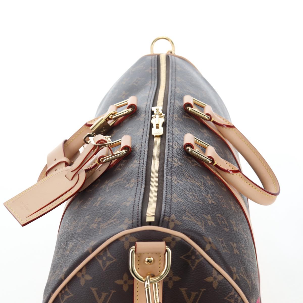 LOUIS VUITTON Takashi Murakami Keepall Bandouliere 45 Bag M14182 Auth 197301SM