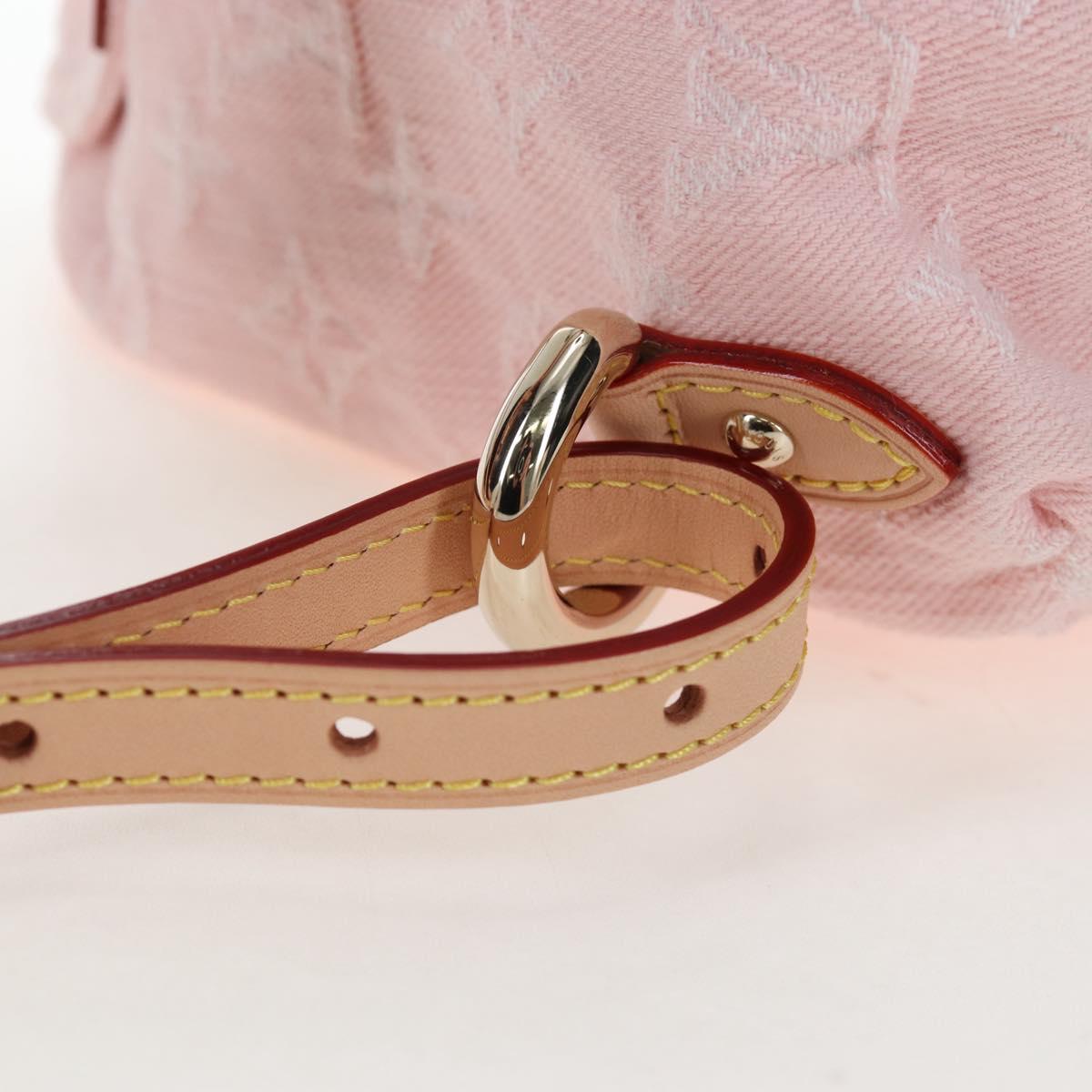 LOUIS VUITTON Monogram Denim Venice Backpack Pink M13031 LV Auth 197345SM