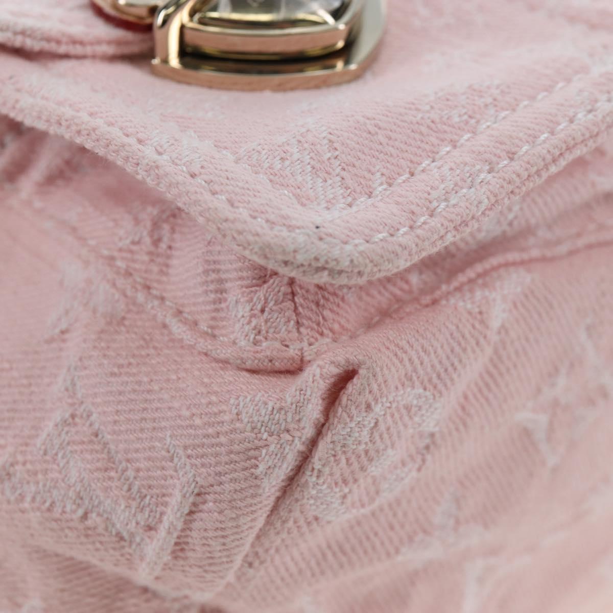LOUIS VUITTON Monogram Denim Venice Backpack Pink M13031 LV Auth 197345SM