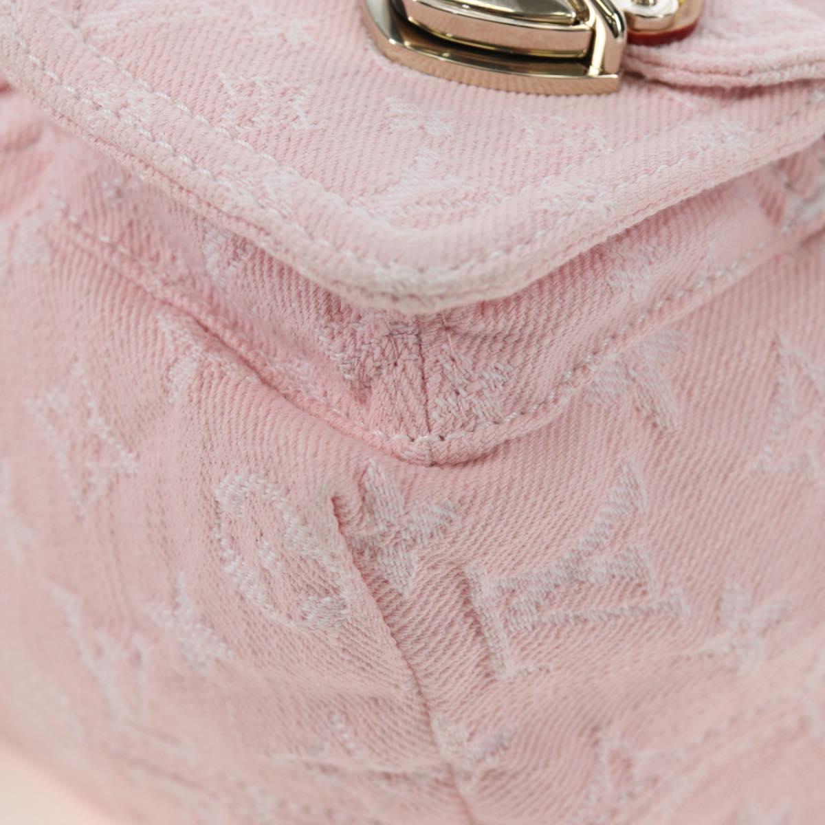 LOUIS VUITTON Monogram Denim Venice Backpack Pink M13031 LV Auth 197345SM