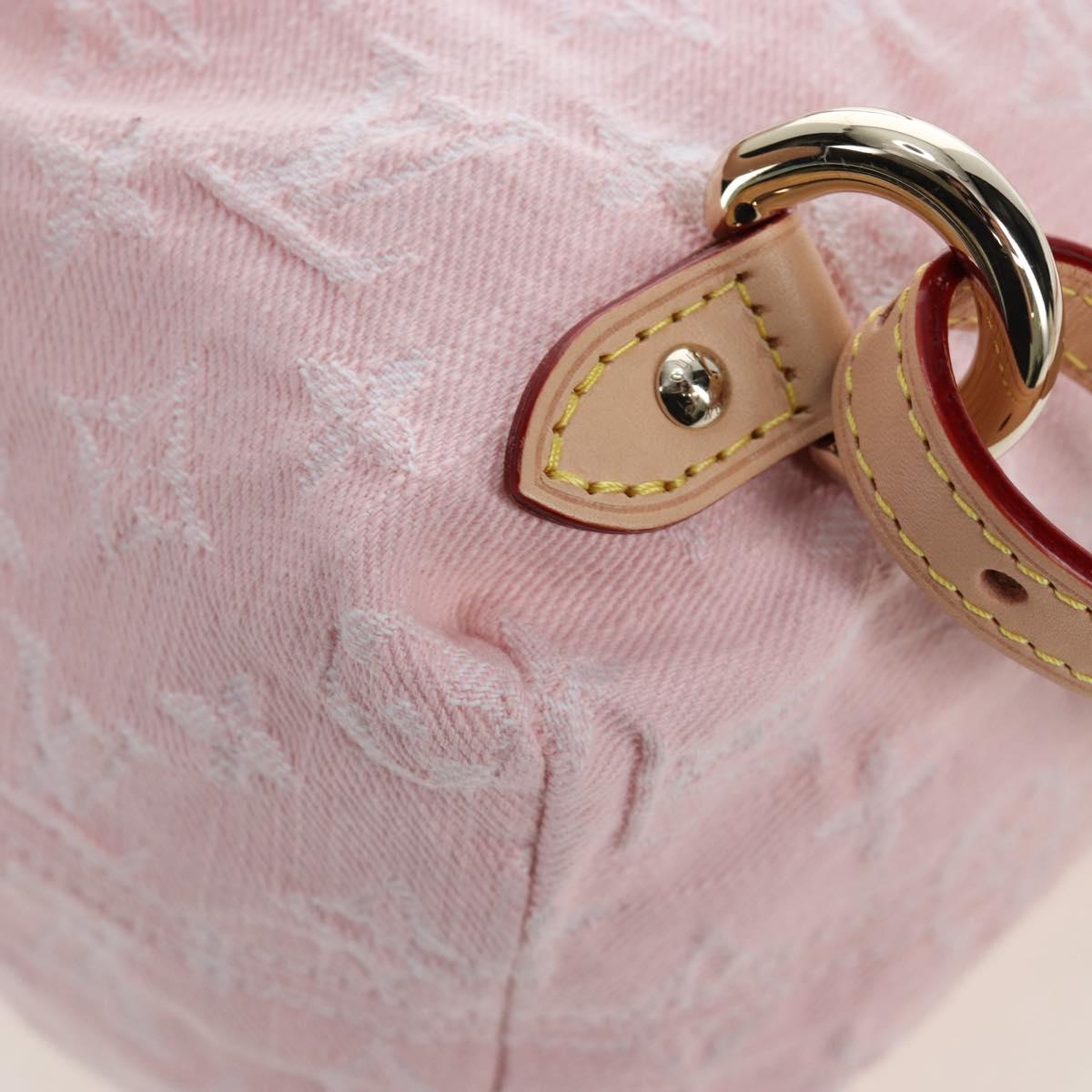 LOUIS VUITTON Monogram Denim Venice Backpack Pink M13031 LV Auth 197345SM