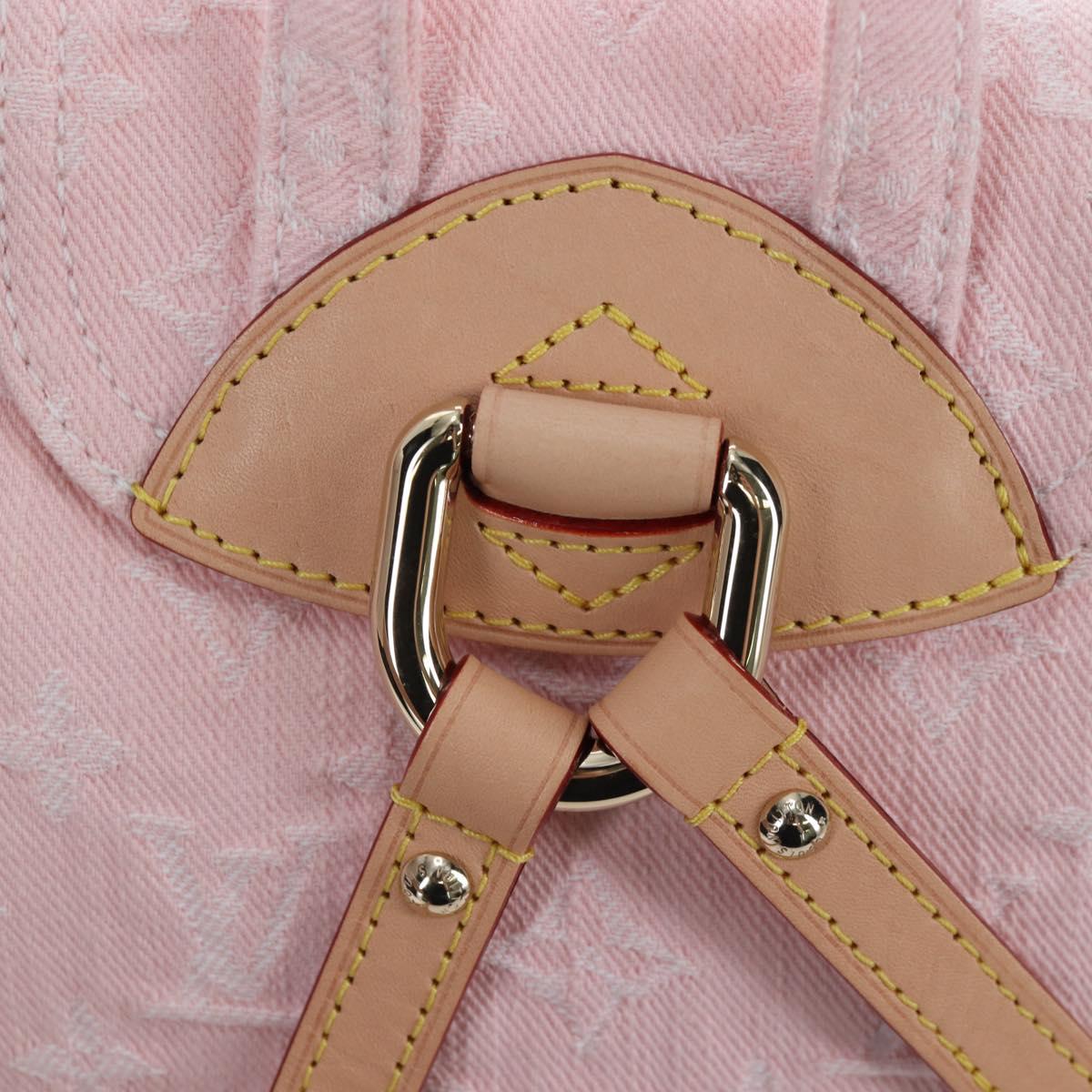 LOUIS VUITTON Monogram Denim Venice Backpack Pink M13031 LV Auth 197345SM