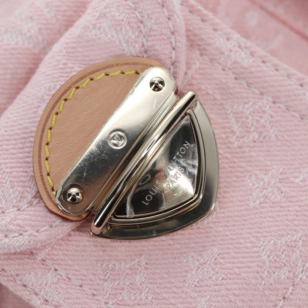 LOUIS VUITTON Monogram Denim Venice Backpack Pink M13031 LV Auth 197345SM