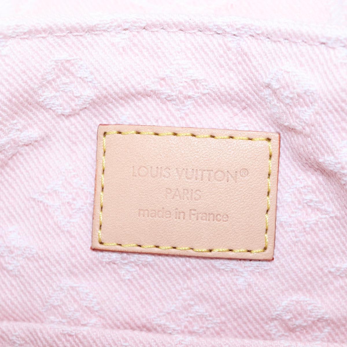 LOUIS VUITTON Monogram Denim Venice Backpack Pink M13031 LV Auth 197345SM
