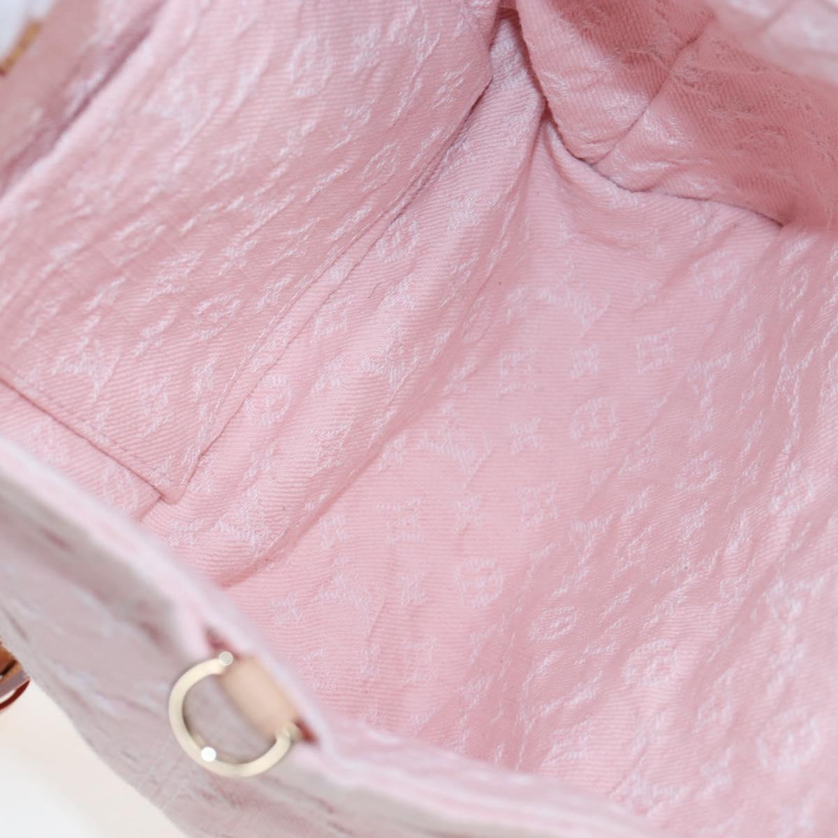 LOUIS VUITTON Monogram Denim Venice Backpack Pink M13031 LV Auth 197345SM