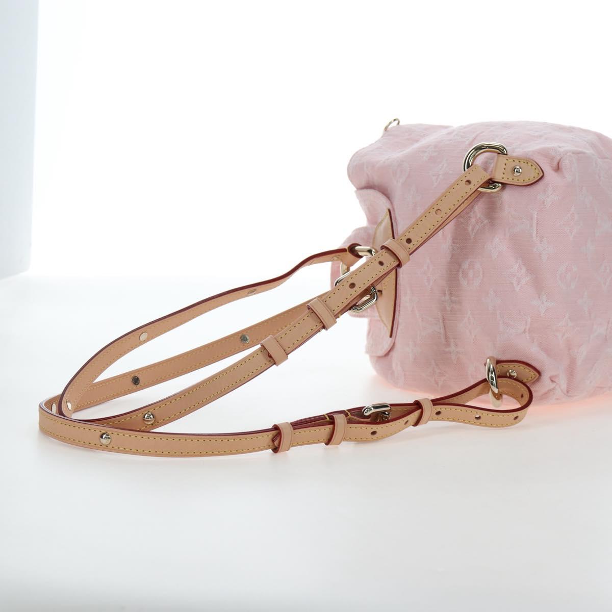 LOUIS VUITTON Monogram Denim Venice Backpack Pink M13031 LV Auth 197345SM