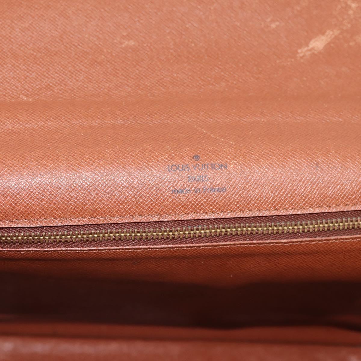 LOUIS VUITTON Monogram Monceau 28 Hand Bag M51185 LV Auth 197441