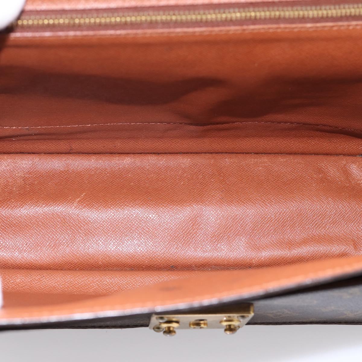 LOUIS VUITTON Monogram Monceau 28 Hand Bag M51185 LV Auth 197441