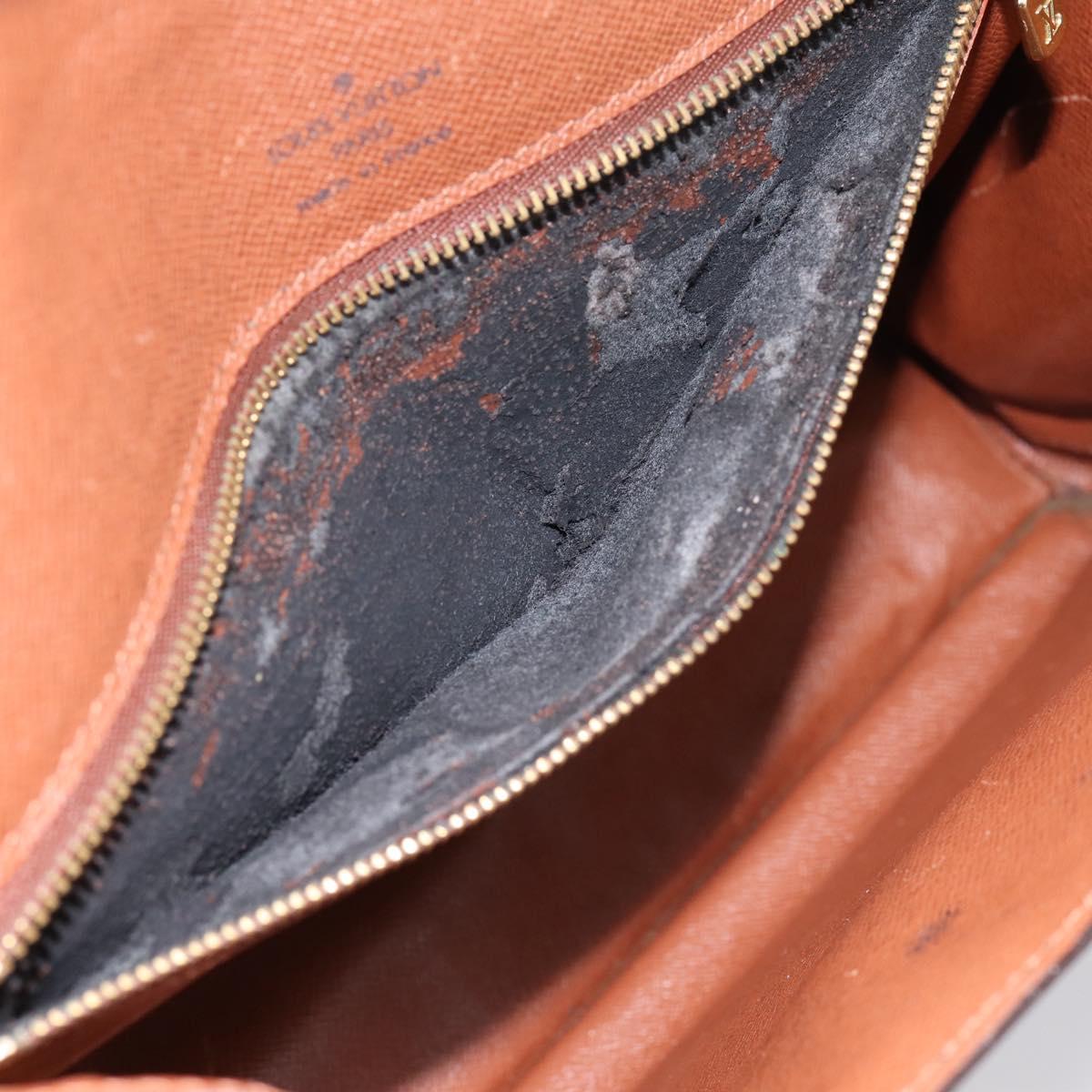 LOUIS VUITTON Monogram Monceau 28 Hand Bag M51185 LV Auth 197441