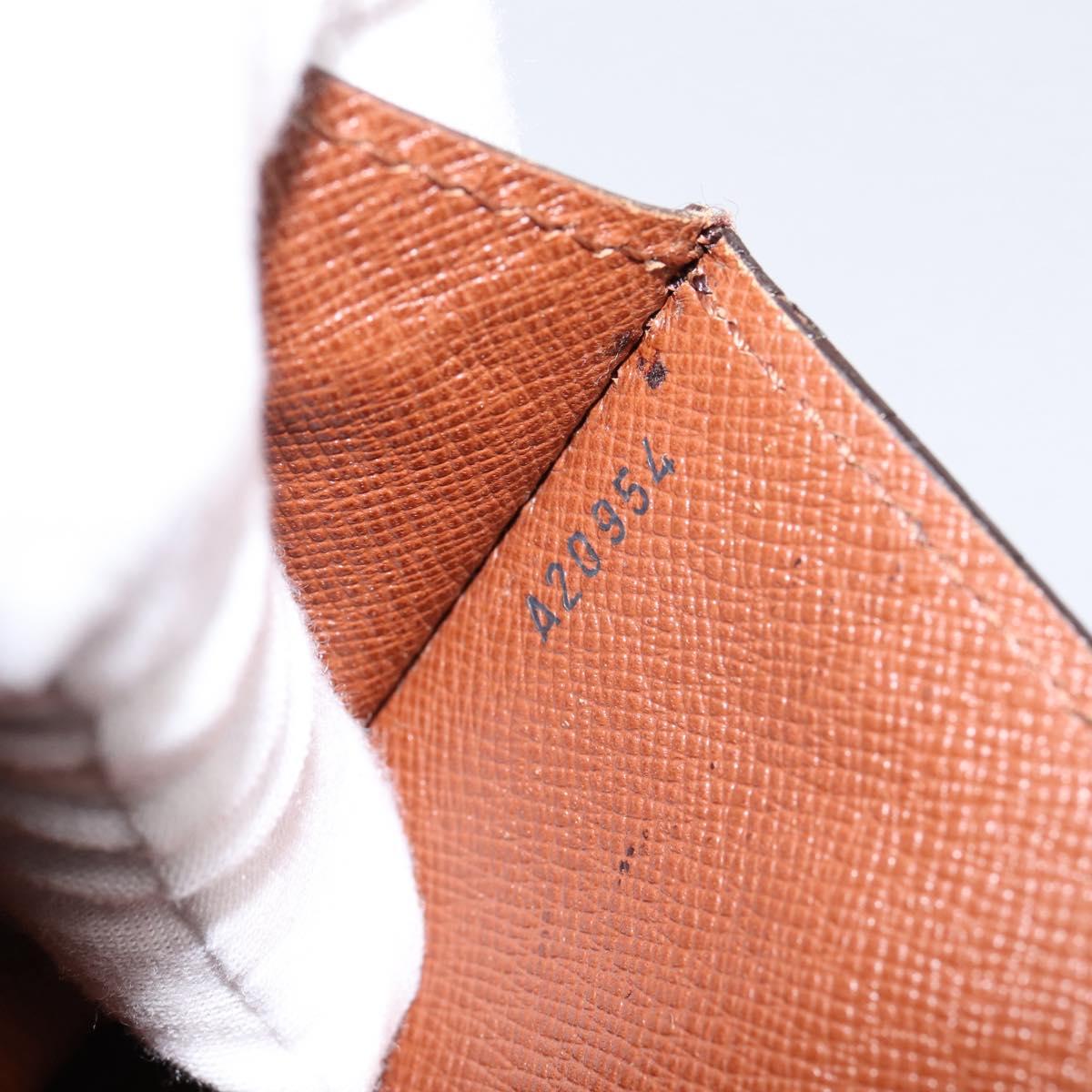 LOUIS VUITTON Monogram Monceau 28 Hand Bag M51185 LV Auth 197441