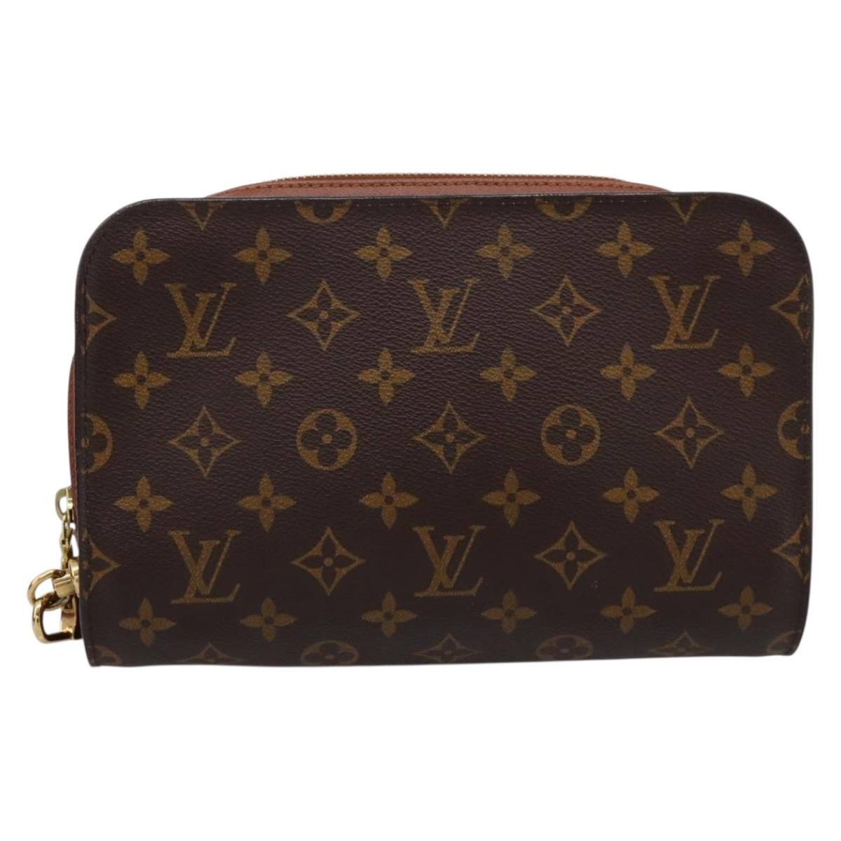 LOUIS VUITTON Monogram Orsay Clutch Bag M51790 LV Auth 197445