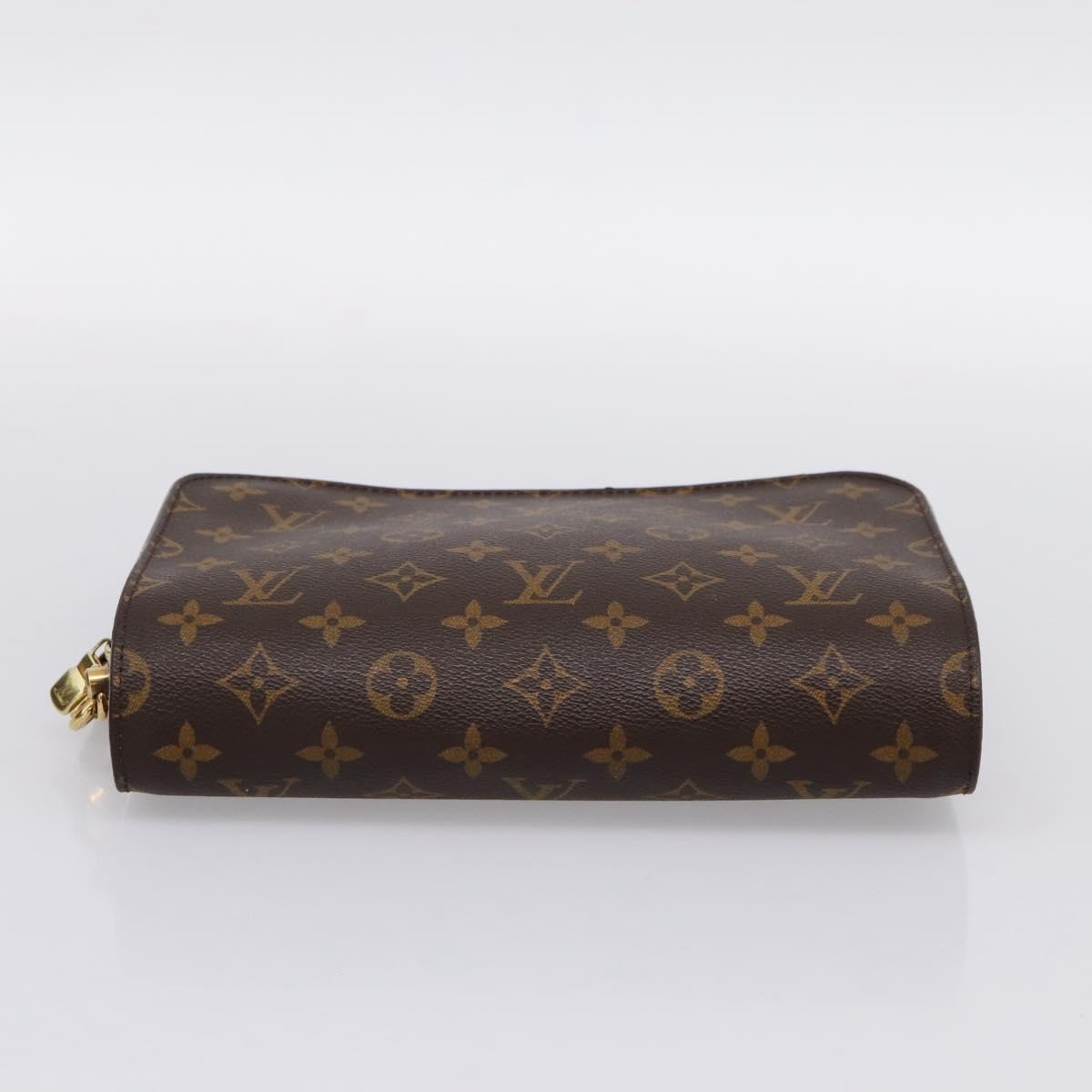 LOUIS VUITTON Monogram Orsay Clutch Bag M51790 LV Auth 197445