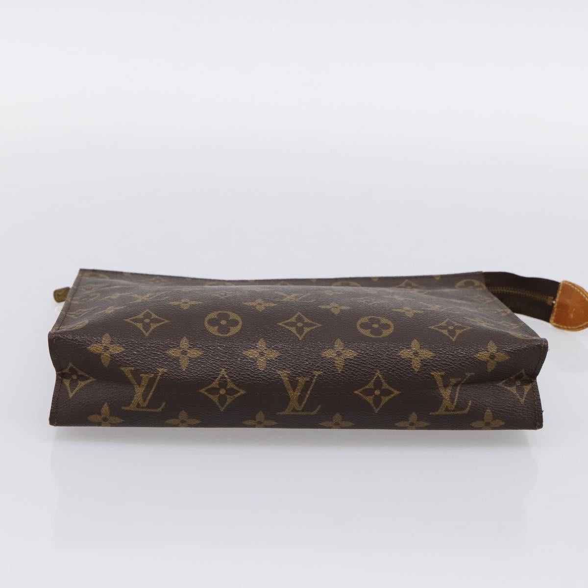 LOUIS VUITTON Monogram Poche Toilette 26 Pouch M47542 LV Auth 197449