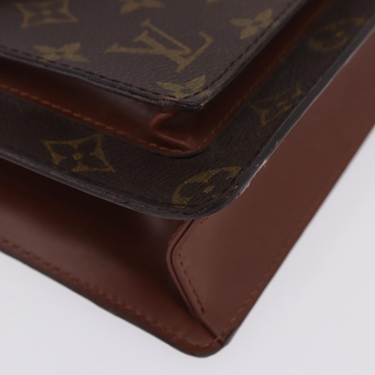 LOUIS VUITTON Monogram Monceau26 Hand Bag 2way M51187 LV Auth 197452A